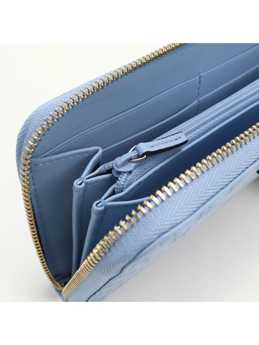 Gucci Micro Guccissima Wallet Zip Around Leather - Picture 4 of 6
